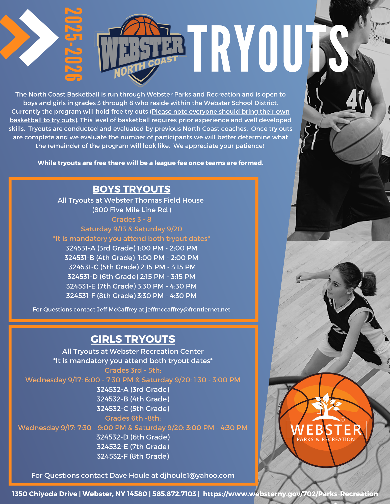 2024 North Coast Season Flyer Updated
